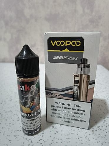 Личные вещи: Voopoo Argus Pro2 - 80w. — Bağlı salafan qutu+ Maye hədiyyə 🎁 👉Rəsmi — 4