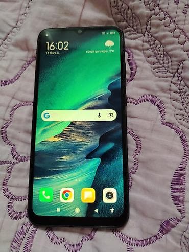 Redmi 9A, 32 GB, rəng - Göy, İki sim kartlı