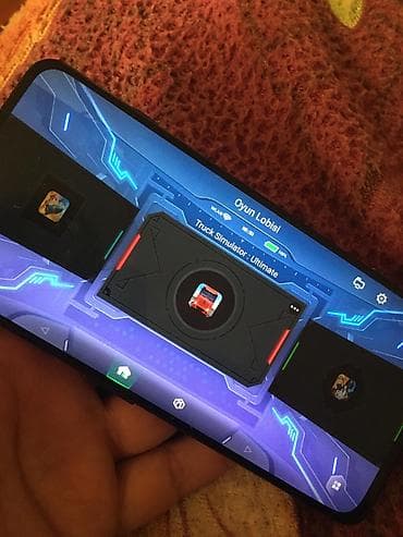 android: Xiaomi Black Shark 4, 128 GB, rəng - Göy, 
 İki sim kartlı — 2