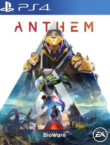 playstation oyunlari: Ps4 üçün anthem oyun diski. Tam yeni, original bağlamada. -Sahil və — 1