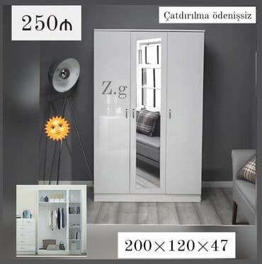 Yeni, Açılan, Düz dolab, Qarderob, paltar dolabı lalafo.az -da Yeni, Açılan, Düz dolab, Qarderob, paltar dolabı