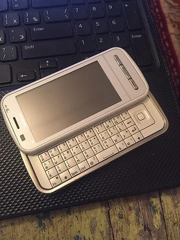 samsung tab e: Nokia C6, rəng - Ağ — 1