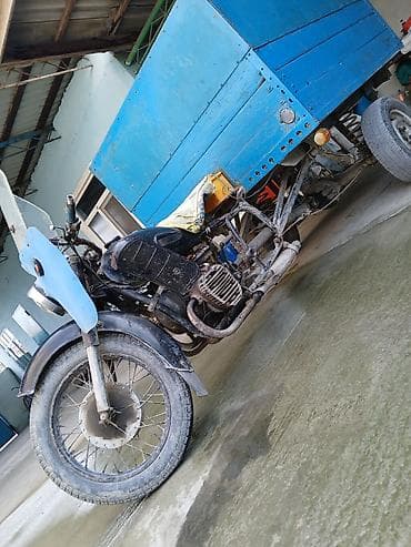 ev alətləri: Yükdaşıma üçün üçtəkərli moto-araba - Güclü moto baza üzərində — 4