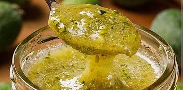 su suzen das: Feijoa mürəbbəsi – ətirli, tərkibi zəngin yaşıl delikates Məhsul — 1