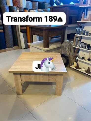 стеклянный журнальный стол: Новый, Журнальный стол — 1