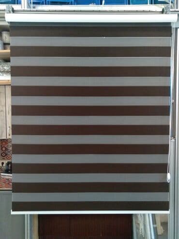 mətbəx pərdələri: Yeni, Alüminium Zebra, rəng - Bənövşəyi, Pulsuz çatdırılma — 16