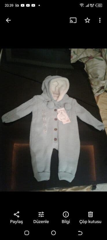 bermud uşaq şortları: Kombinezon, Oğlan üçün, 6 - 9 ay — 1