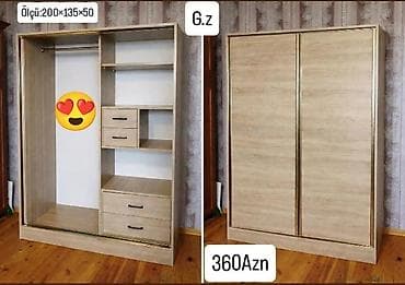 ev ucun qapi: Yeni, 2 qapılı, Siyirməli, Digər rəng, Digər material, Kupe, Düz dolab — 1