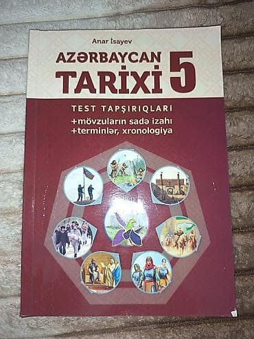 Məhsul: “Azərbaycan Tarixi 5” – test tapşırıqları toplusu Müəllif — 1