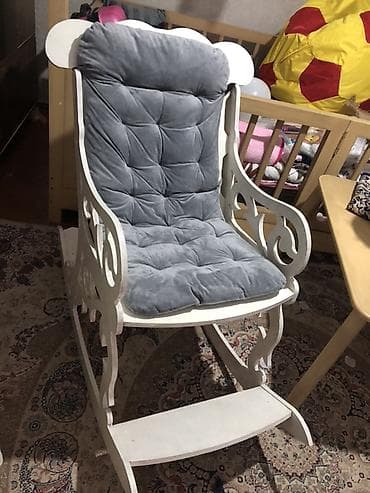 bar kreslosu: Kreslo-kaçalka, Vеlur parça — 2