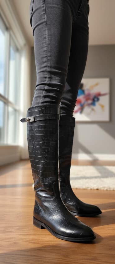 Uzunboğaz, Ölçü: 36, rəng - Qara, İşlənmiş lalafo.az -da Uzunboğaz, Ölçü: 36, rəng - Qara, İşlənmiş