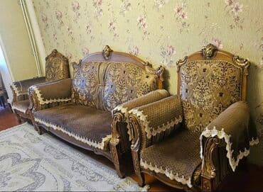 İşlənmiş, Divan, 2 kreslo