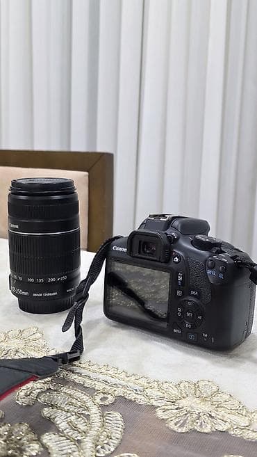 canon eos 6d: Canon EOS 1300D DSLR fotoaparat dəsti Cihaz Yaxşı vəziyətdədir — 6