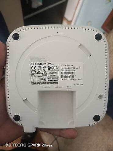 router modem: D-Link DAP-X2810 Wi‑Fi 6 Access Point (AX1800) simsiz akses nöqtəsi — 2