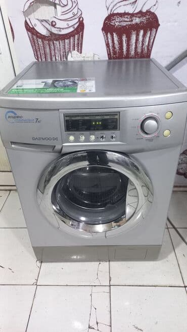 isdenmis paltaryuyan: Paltaryuyan maşın Daewoo, 7 kq, İşlənmiş, Avtomat, Ödənişli çatdırılma — 1