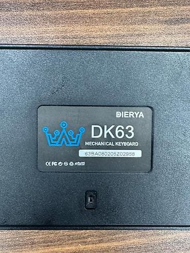 1 tr harddisk: ⌨️ DIERYA DK63 Mechanical Keyboard | 60% Gaming Klaviatura 🎮 Kompakt — 2