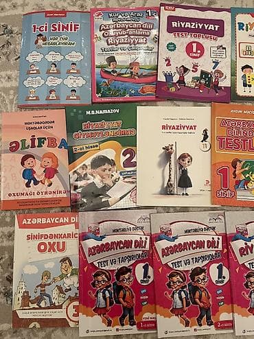 Məktəbəqədər hazırlıq və 1–2-ci siniflər üçün müxtəlif fənlər üzrə — 4