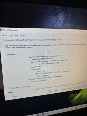 Modemlər və şəbəkə avadanlıqları: Salam Masaüstü kompüter satılır evdə istifade etmişəm - Prosessor — 3