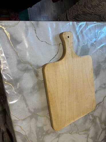 Аксессуары для кухни: Taxta doğrama taxtası - Material: təbii ağac - Forma: kvadrat gövdə — 6