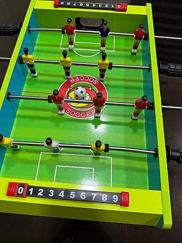 3d qelem bakida: Mini stolüstü futbol — Yaxşı vəziyyətdə Uşaqlar və böyüklər üçün mini — 1