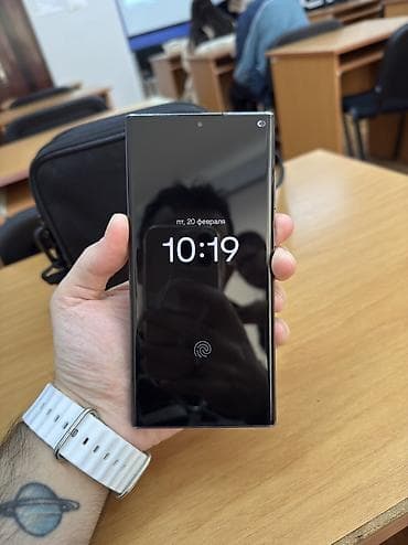 sentir: Samsung Galaxy S22 Ultra, 256 GB, rəng - Qara, Sensor, Barmaq izi, Simsiz şarj — 5