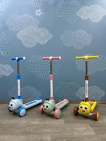 🛴🐞✨ Böcəkli İşıqlı və Musiqili Uşaq Samokatı! ✨🐞🛴 Balacalarınızın — 4