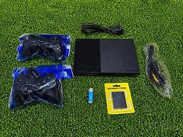 telefon 100 manata: #Playstation 2 Əla vəziyətdə disk yeri ləğv edlib praşifka olunub — 1