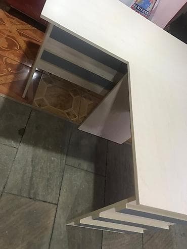 Künc formalı ofis/iş masası - Dizayn: “L” formalı künc masa, geniş iş — 5