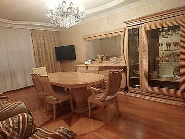 Qonaq otağı üçün, Açılmayan, Oval masa, 6 stul