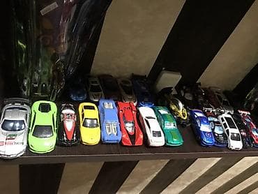 Kolleksiya üçün miniatür oyuncaq maşın dəsti - Yaklaşık 25+ ədəd