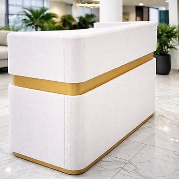 ofis stolu: Məhsul: Resepsiyon/qarşılama masası - Dizayn: Minimalist və müasir — 1