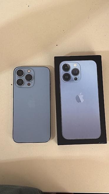 IPhone 13 Pro, 256 GB, Sierra Blue, Sənədlərlə, Face ID