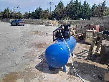 0,8 m3. 12 atmosfer 550 litrlik elektirik mühərriki 7.5 kvt təzədi̇r