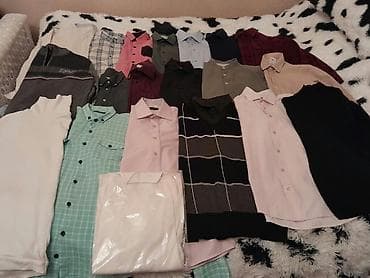 kişi eynəyi: Новая мужская рубашка.Размер ХL ( идёт на 50-54 размер).Турция. Есть — 6