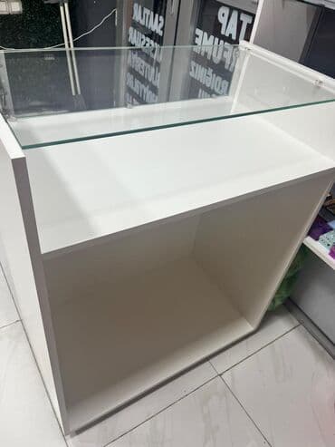 стеклянные полки на стену: Vitirin mağaza uçun — 2