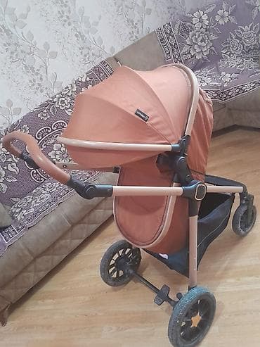 Uppababy uşaq arabası - Tip: 4 təkərli, gəzinti arabası - Rəng: tünd