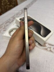 iphone 16 azərbaycan: IPhone 15 Pro Max, 256 GB, Natural Titanium, Face ID — 8
