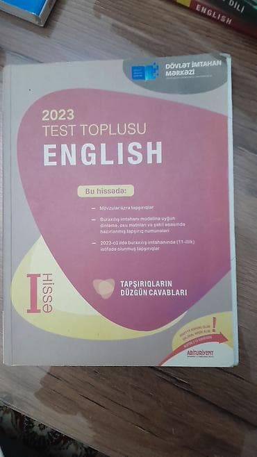 İngilis dili Testlər 11-ci sinif, DİM, 1-ci hissə, 2023 il