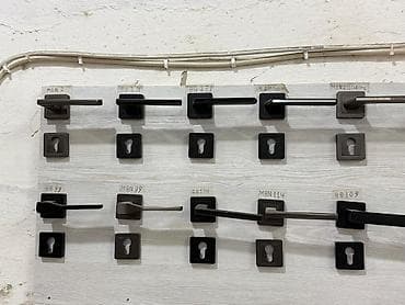 ручки на кухонную мебель: Qapı tutacaqları və mexanizmləri - Müxtəlif model və dizaynlar — 10