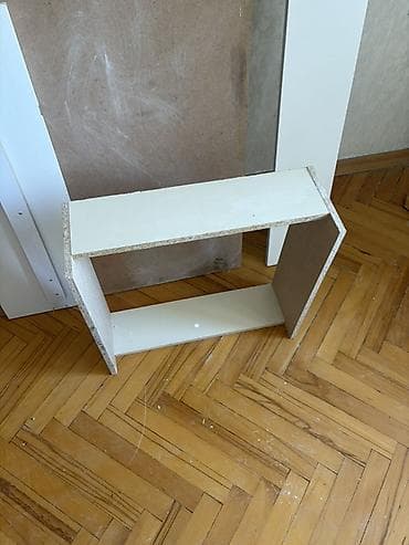 Mebel: Mebel hazırlamaq üçün hazır kəsilmiş detallar dəsti Tərkibi: - Ağ — 4