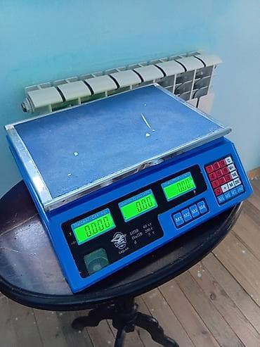 Elektron tərəzilər: Elektron ticarət tərəzisi – “Dağlar” brendi - Maksimal çəkisi: 40 kq — 1