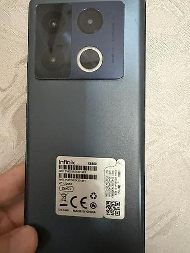 Infinix Note 40 Pro, 256 GB, rəng - Qara, Sensor — 1