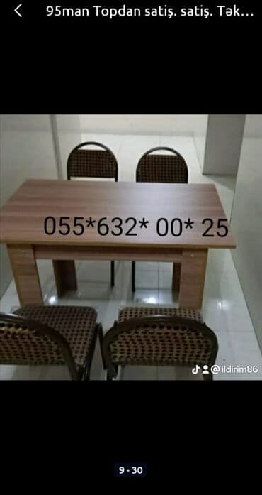 пластиковые столы и стулья бишкек: Mətbəx üçün stol stul desti, kuxna üçün masa və oturacaqlar dəstləri — 12