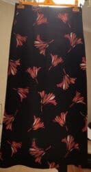 dəst geyimlər: ZARA Woman dəst - Tərkib: üst – axıcı şifon tipli bluz, ətək – çaplı — 1