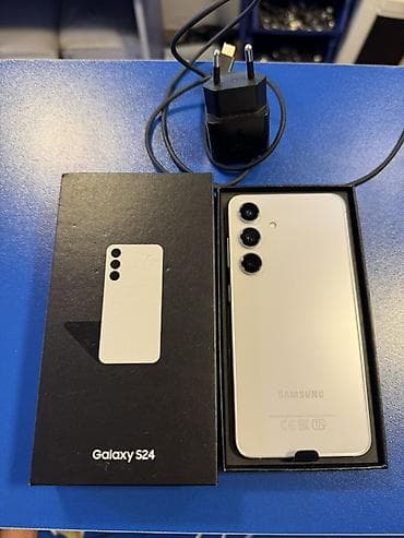 real tv biss key: Samsung Galaxy S24, rəng - Gümüşü, Zəmanət — 1
