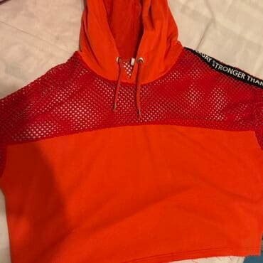 karl lagerfeld duks: Svitşot, New Yorker, M, rəng - Qırmızı — 2