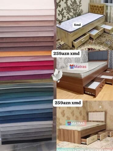 tek carpayılar: Yeni, Təknəfərlik çarpayı — 1