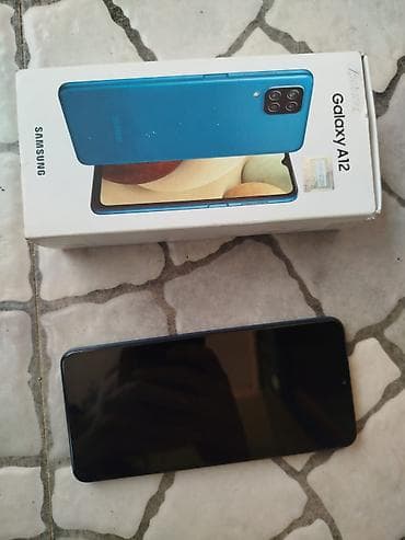 samsung grand prima: Samsung Galaxy A12, 64 GB, rəng - Mavi, İki sim kartlı — 2