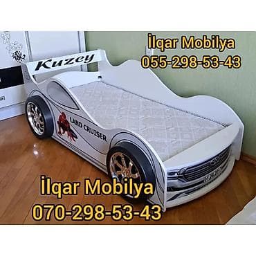 Детская мебель: Новый, На заказ, Кровать-машина, Без матраса, Без выдвижных ящиков — 7