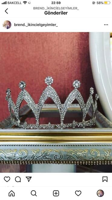 yuxuda sac rezini gormək: Taclar — 1